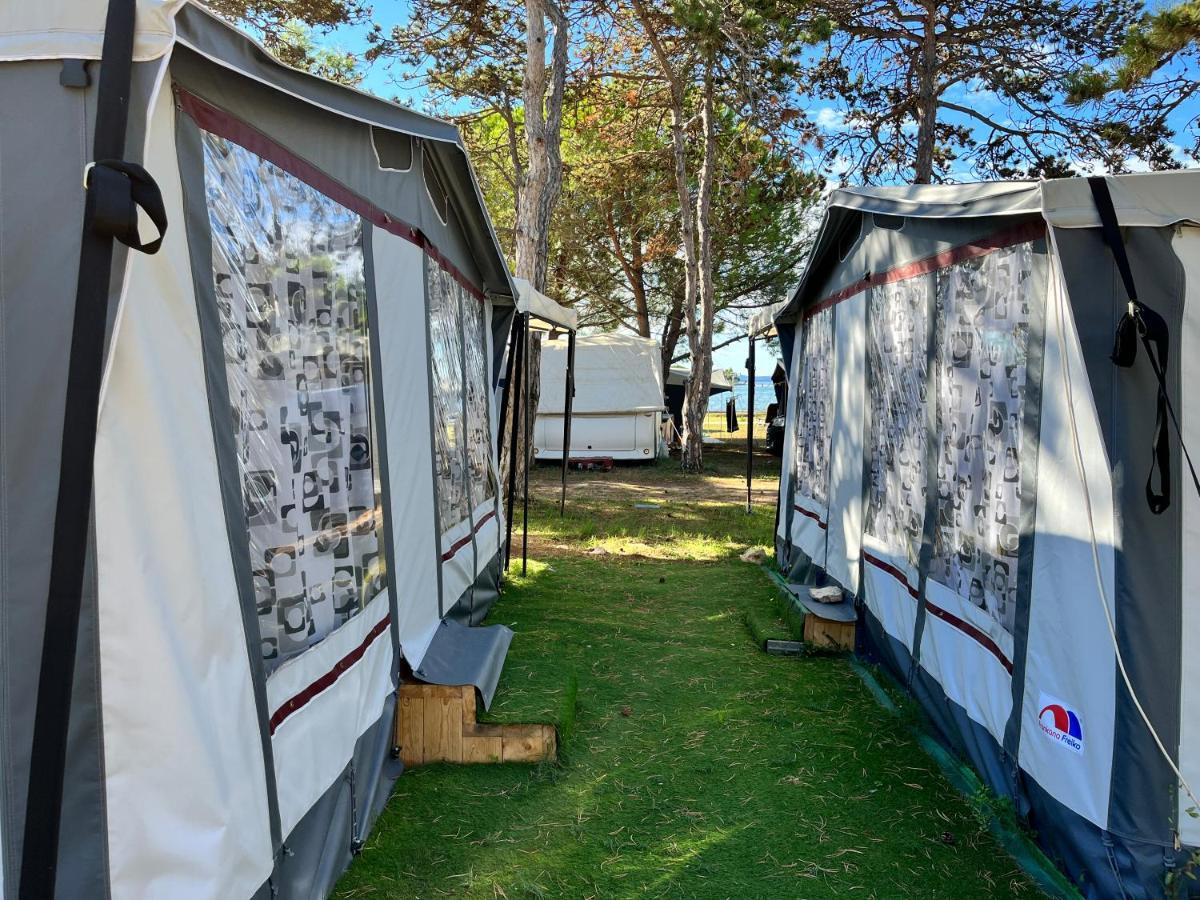 Dalmacia Mobile Homes And Caravans At The Beach Privlaka  Dış mekan fotoğraf